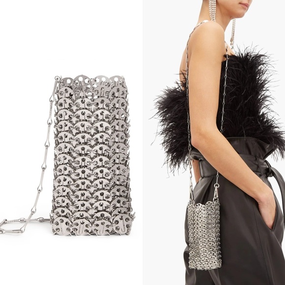 Paco Rabanne Handbags - Paco Rabanne 1969 Mini Chainmail Shoulder Bag